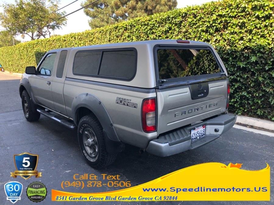 2002 Nissan Frontier 2WD XE King Cab V6 Auto Desert Runner, available for sale in Garden Grove, California | Speedline Motors. Garden Grove, California 2002 Nissan Frontier 2WD XE King Cab V6 Auto Desert Runner, available for sale in Garden Grove, California | Speedline Motors. Garden Grove, California