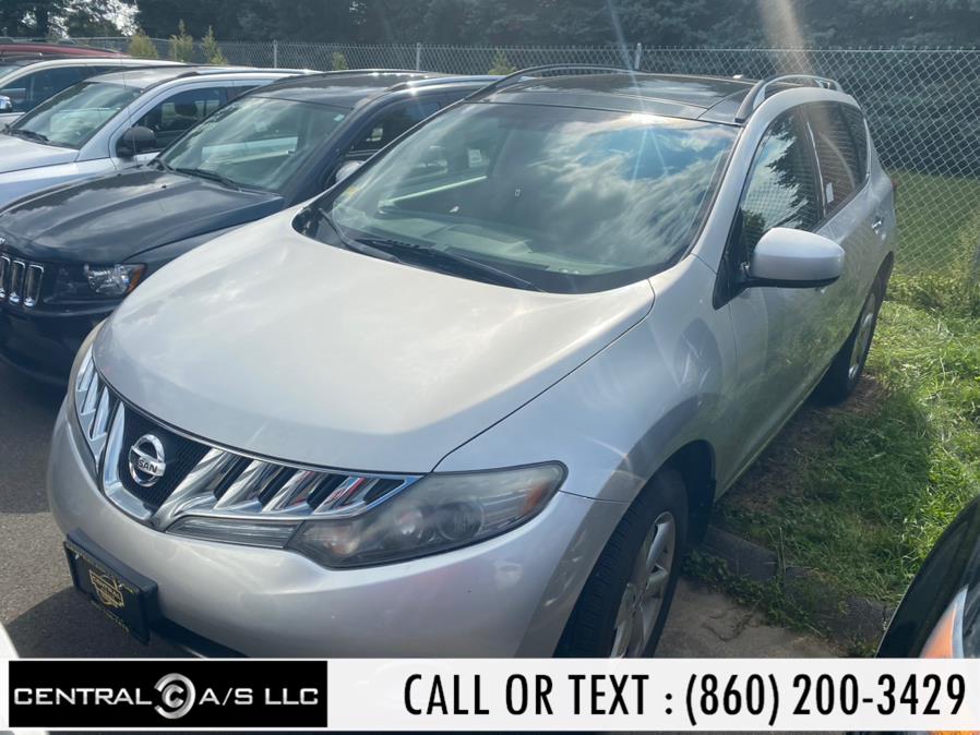 2009 Nissan Murano AWD 4dr S, available for sale in East Windsor, Connecticut | Central A/S LLC. East Windsor, Connecticut