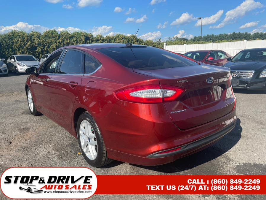 2014 Ford Fusion 4dr Sdn SE FWD, available for sale in East Windsor, Connecticut | Stop & Drive Auto Sales. East Windsor, Connecticut 2014 Ford Fusion 4dr Sdn SE FWD, available for sale in East Windsor, Connecticut | Stop & Drive Auto Sales. East Windsor, Connecticut
