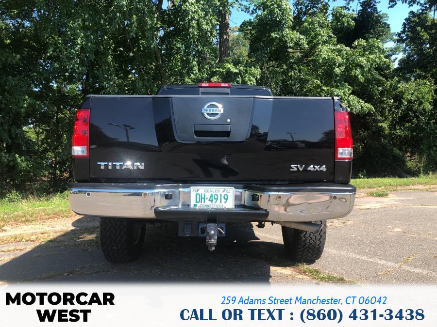 2011 Nissan Titan 4WD King Cab SWB SV, available for sale in Manchester, Connecticut | Motorcar West. Manchester, Connecticut 2011 Nissan Titan 4WD King Cab SWB SV, available for sale in Manchester, Connecticut | Motorcar West. Manchester, Connecticut