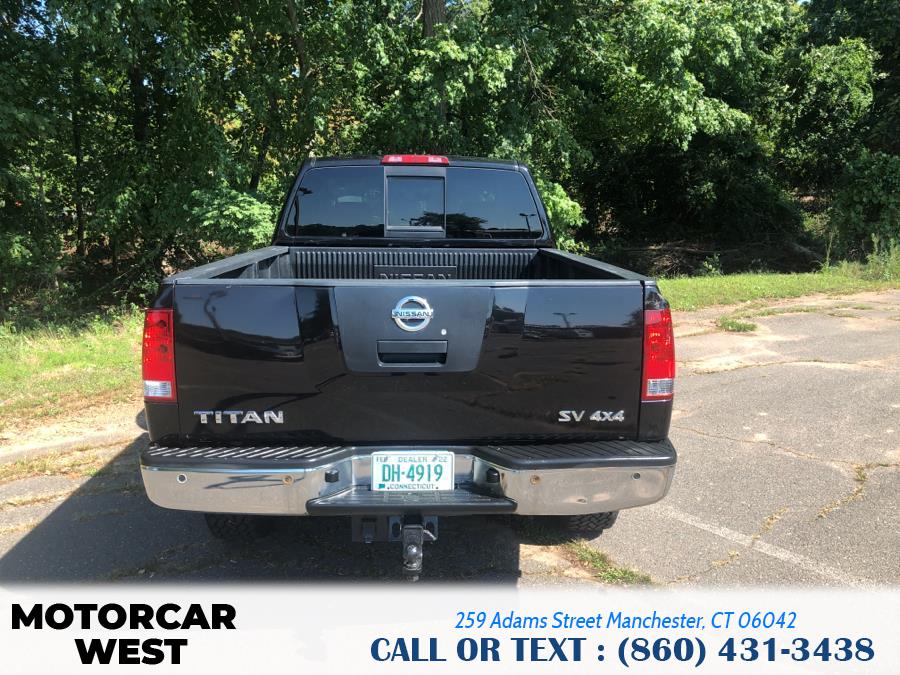 2011 Nissan Titan 4WD King Cab SWB SV, available for sale in Manchester, Connecticut | Motorcar West. Manchester, Connecticut 2011 Nissan Titan 4WD King Cab SWB SV, available for sale in Manchester, Connecticut | Motorcar West. Manchester, Connecticut