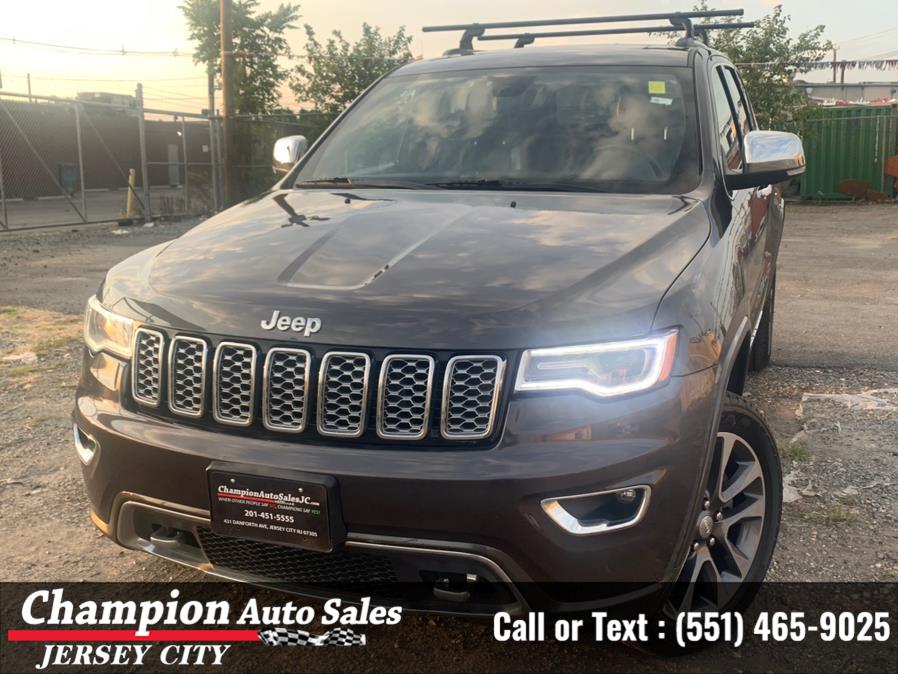 2018 Jeep Grand Cherokee Overland 4x4, available for sale in Jersey City, New Jersey | Champion Auto Sales. Jersey City, New Jersey