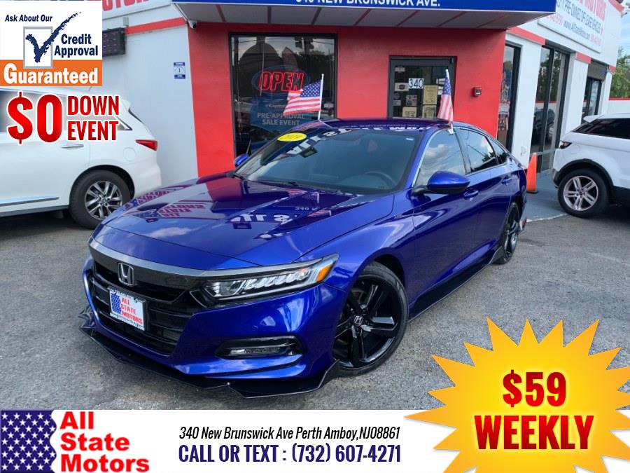 2019 Honda Accord Sedan Sport 1.5T CVT, available for sale in Perth Amboy, New Jersey | All State Motor Inc. Perth Amboy, New Jersey