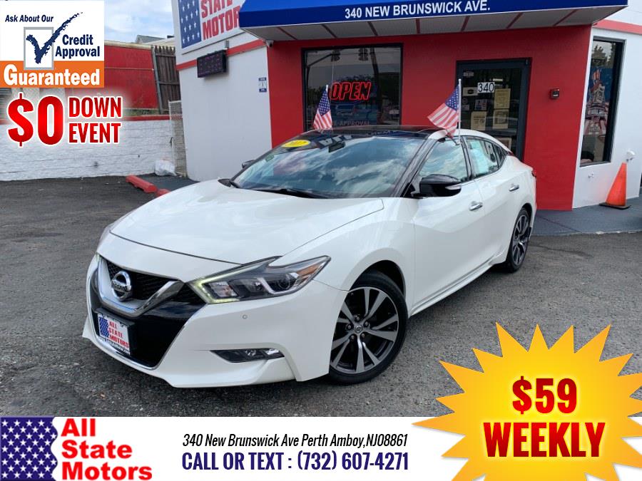 2017 Nissan Maxima SR 3.5L, available for sale in Perth Amboy, New Jersey | All State Motor Inc. Perth Amboy, New Jersey 2017 Nissan Maxima SR 3.5L, available for sale in Perth Amboy, New Jersey | All State Motor Inc. Perth Amboy, New Jersey