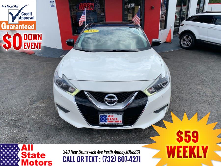 2017 Nissan Maxima SR 3.5L, available for sale in Perth Amboy, New Jersey | All State Motor Inc. Perth Amboy, New Jersey 2017 Nissan Maxima SR 3.5L, available for sale in Perth Amboy, New Jersey | All State Motor Inc. Perth Amboy, New Jersey
