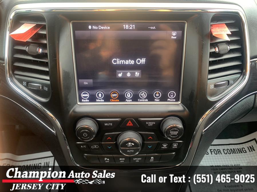 Used Jeep Grand Cherokee Overland 4x4 2018 | Champion Auto Sales of JC. Jersey City, New Jersey Used Jeep Grand Cherokee Overland 4x4 2018 | Champion Auto Sales of JC. Jersey City, New Jersey