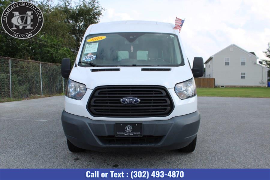 Used Ford Transit Passenger Van T-250 148" Med Rf 9000 GVWR Sliding RH Dr 2016 | Morsi Automotive Corp. New Castle, Delaware Used Ford Transit Passenger Van T-250 148" Med Rf 9000 GVWR Sliding RH Dr 2016 | Morsi Automotive Corp. New Castle, Delaware