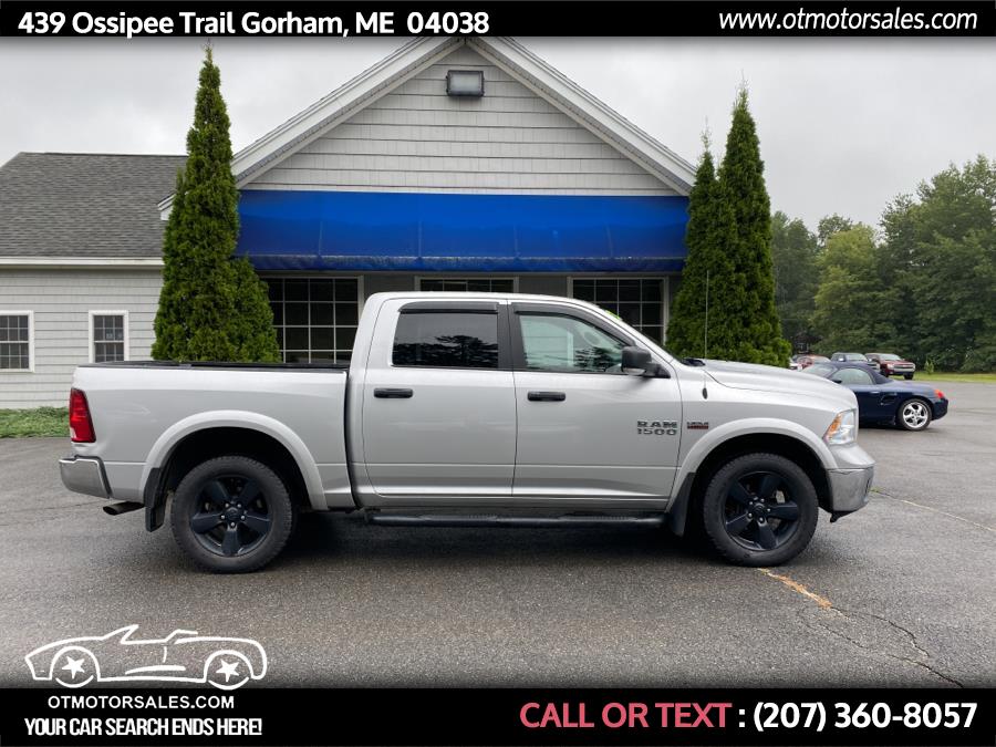 2016 Ram 1500 4WD Crew Cab 140.5" Big Horn, available for sale in Gorham, Maine | Ossipee Trail Motor Sales. Gorham, Maine