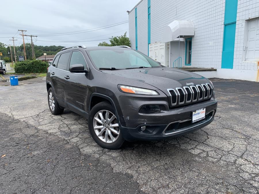 2015 Jeep Cherokee 4WD 4dr Limited, available for sale in Milford, Connecticut | Dealertown Auto Wholesalers. Milford, Connecticut 2015 Jeep Cherokee 4WD 4dr Limited, available for sale in Milford, Connecticut | Dealertown Auto Wholesalers. Milford, Connecticut
