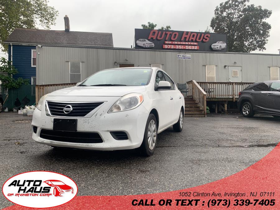 2012 Nissan Versa 4dr Sdn CVT 1.6 SV, available for sale in Irvington , New Jersey | Auto Haus of Irvington Corp. Irvington , New Jersey