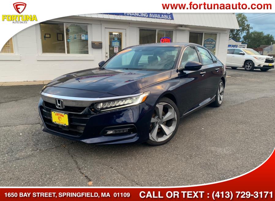 2018 Honda Accord Sedan Touring CVT, available for sale in Springfield, Massachusetts | Fortuna Auto Sales Inc.. Springfield, Massachusetts 2018 Honda Accord Sedan Touring CVT, available for sale in Springfield, Massachusetts | Fortuna Auto Sales Inc.. Springfield, Massachusetts