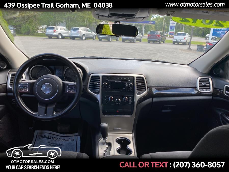 Used Jeep Grand Cherokee 4WD 4dr Laredo 2012 | Ossipee Trail Motor Sales. Gorham, Maine Used Jeep Grand Cherokee 4WD 4dr Laredo 2012 | Ossipee Trail Motor Sales. Gorham, Maine