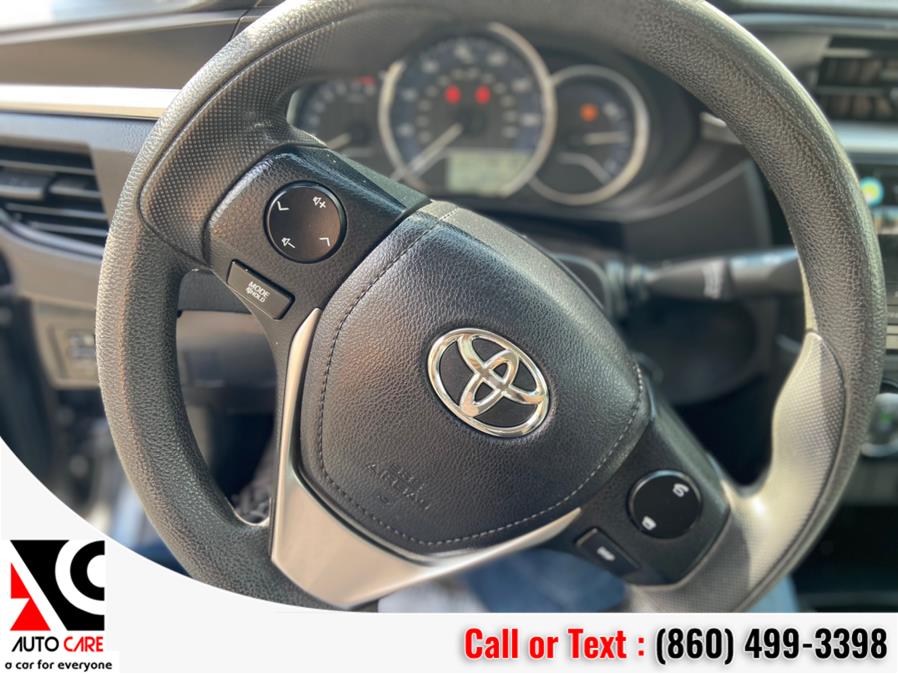 2015 Toyota Corolla 4dr Sdn CVT LE (Natl), available for sale in Vernon , Connecticut | Auto Care Motors. Vernon , Connecticut 2015 Toyota Corolla 4dr Sdn CVT LE (Natl), available for sale in Vernon , Connecticut | Auto Care Motors. Vernon , Connecticut