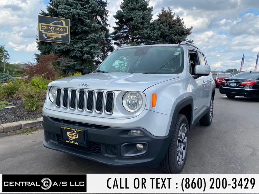 2016 Jeep Renegade 4WD 4dr Limited, available for sale in East Windsor, Connecticut | Central A/S LLC. East Windsor, Connecticut 2016 Jeep Renegade 4WD 4dr Limited, available for sale in East Windsor, Connecticut | Central A/S LLC. East Windsor, Connecticut