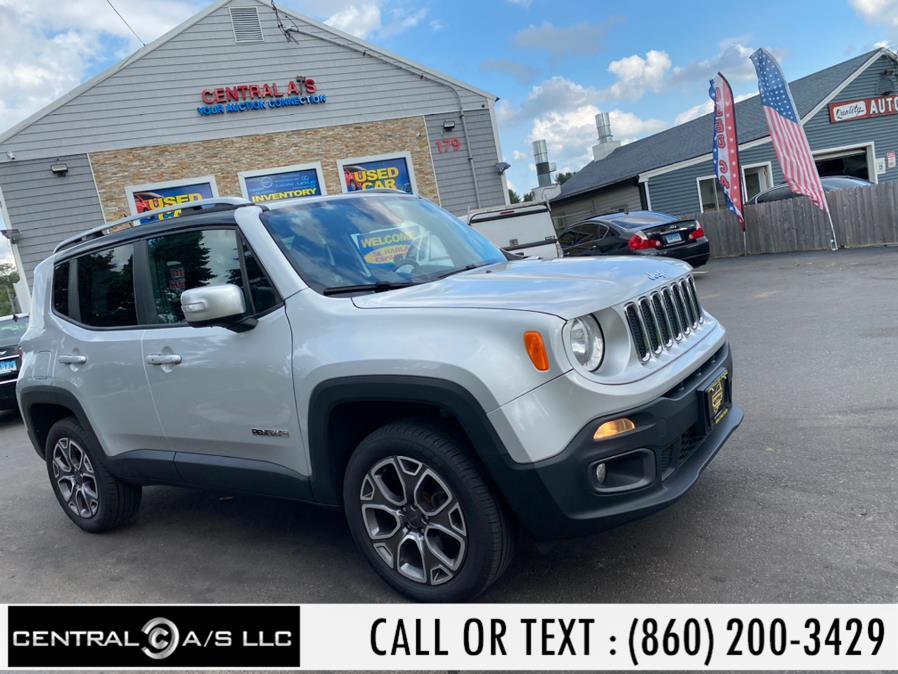 2016 Jeep Renegade 4WD 4dr Limited, available for sale in East Windsor, Connecticut | Central A/S LLC. East Windsor, Connecticut 2016 Jeep Renegade 4WD 4dr Limited, available for sale in East Windsor, Connecticut | Central A/S LLC. East Windsor, Connecticut