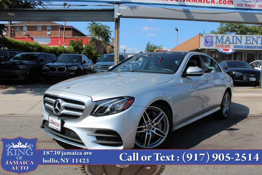 2018 Mercedes-Benz E-Class E 300 4MATIC Sedan, available for sale in Hollis, New York | King of Jamaica Auto Inc. Hollis, New York 2018 Mercedes-Benz E-Class E 300 4MATIC Sedan, available for sale in Hollis, New York | King of Jamaica Auto Inc. Hollis, New York