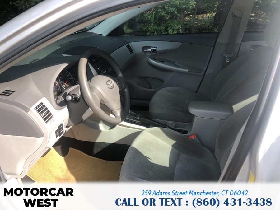 2010 Toyota Corolla 4dr Sdn Auto LE (Natl), available for sale in Manchester, Connecticut | Motorcar West. Manchester, Connecticut 2010 Toyota Corolla 4dr Sdn Auto LE (Natl), available for sale in Manchester, Connecticut | Motorcar West. Manchester, Connecticut
