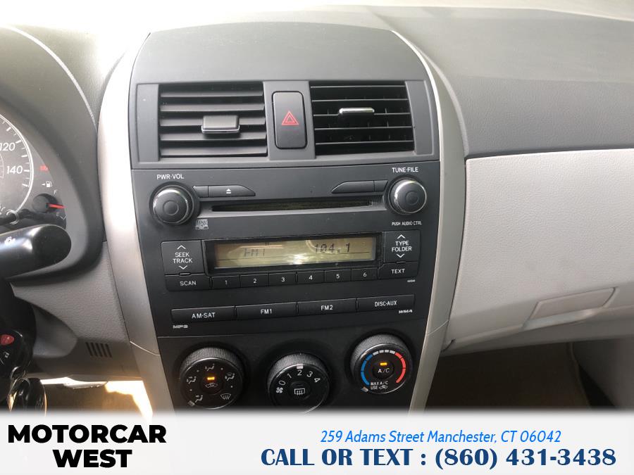 2010 Toyota Corolla 4dr Sdn Auto LE (Natl), available for sale in Manchester, Connecticut | Motorcar West. Manchester, Connecticut 2010 Toyota Corolla 4dr Sdn Auto LE (Natl), available for sale in Manchester, Connecticut | Motorcar West. Manchester, Connecticut