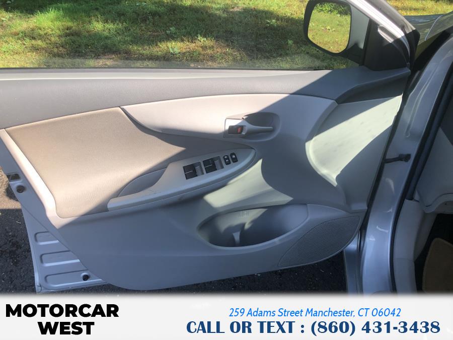 2010 Toyota Corolla 4dr Sdn Auto LE (Natl), available for sale in Manchester, Connecticut | Motorcar West. Manchester, Connecticut 2010 Toyota Corolla 4dr Sdn Auto LE (Natl), available for sale in Manchester, Connecticut | Motorcar West. Manchester, Connecticut