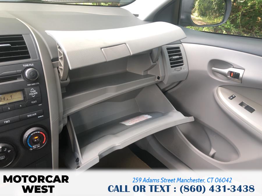 2010 Toyota Corolla 4dr Sdn Auto LE (Natl), available for sale in Manchester, Connecticut | Motorcar West. Manchester, Connecticut 2010 Toyota Corolla 4dr Sdn Auto LE (Natl), available for sale in Manchester, Connecticut | Motorcar West. Manchester, Connecticut