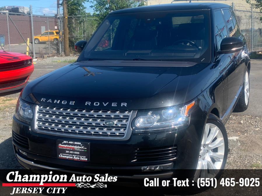 2016 Land Rover Range Rover 4WD 4dr Supercharged, available for sale in Jersey City, New Jersey | Champion Auto Sales. Jersey City, New Jersey
