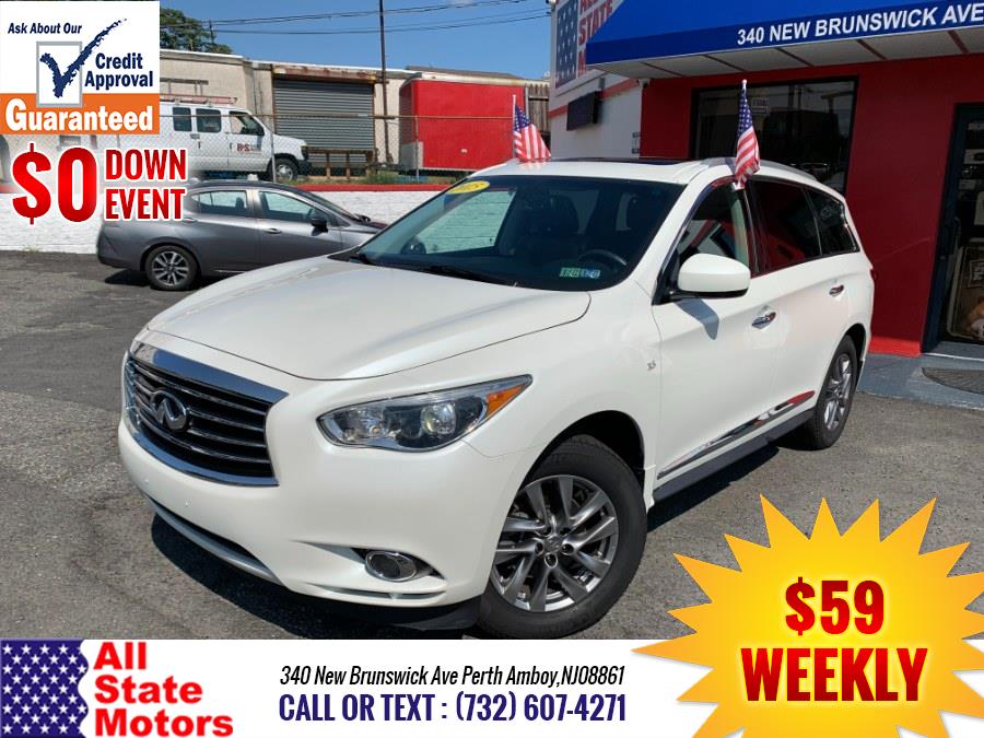 2015 Infiniti QX60 AWD 4dr, available for sale in Perth Amboy, New Jersey | All State Motor Inc. Perth Amboy, New Jersey 2015 Infiniti QX60 AWD 4dr, available for sale in Perth Amboy, New Jersey | All State Motor Inc. Perth Amboy, New Jersey