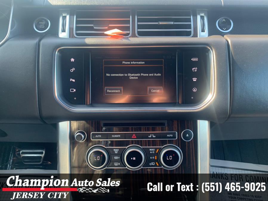 Used Land Rover Range Rover 4WD 4dr Supercharged 2016 | Champion Auto Sales of JC. Jersey City, New Jersey Used Land Rover Range Rover 4WD 4dr Supercharged 2016 | Champion Auto Sales of JC. Jersey City, New Jersey