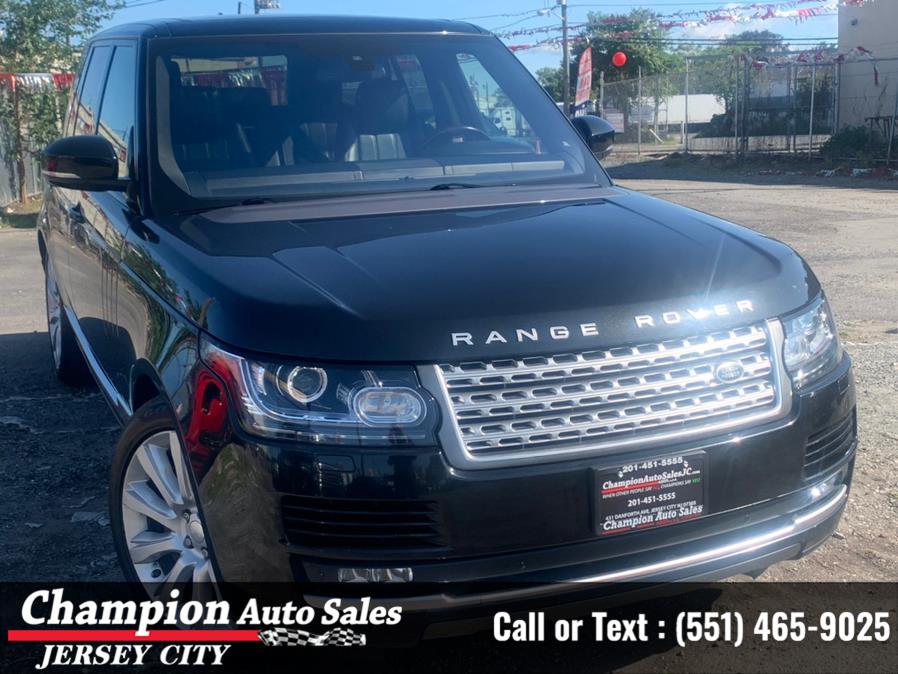 Used Land Rover Range Rover 4WD 4dr Supercharged 2016 | Champion Auto Sales of JC. Jersey City, New Jersey Used Land Rover Range Rover 4WD 4dr Supercharged 2016 | Champion Auto Sales of JC. Jersey City, New Jersey