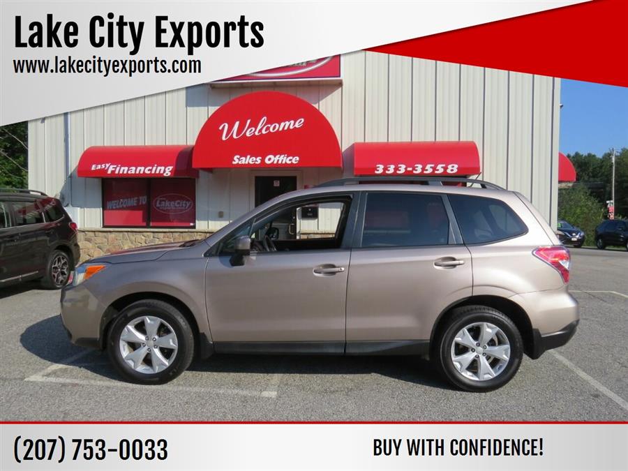Used Subaru Forester 2.5i Premium AWD 4dr Wagon 6M 2015 | Lake City Exports Inc. Auburn, Maine Used Subaru Forester 2.5i Premium AWD 4dr Wagon 6M 2015 | Lake City Exports Inc. Auburn, Maine