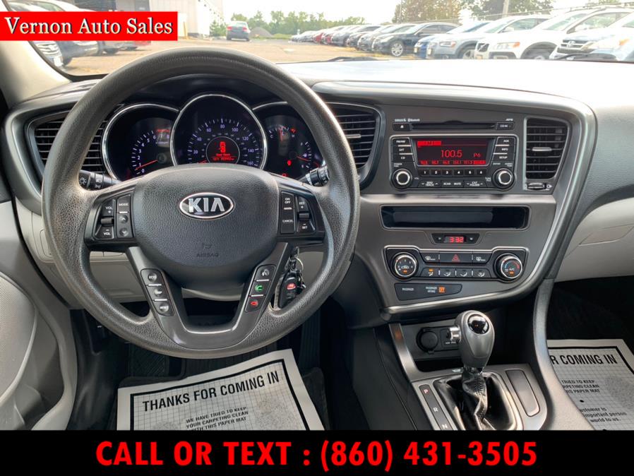 2013 Kia Optima 4dr Sdn LX, available for sale in Manchester, Connecticut | Vernon Auto Sale & Service. Manchester, Connecticut 2013 Kia Optima 4dr Sdn LX, available for sale in Manchester, Connecticut | Vernon Auto Sale & Service. Manchester, Connecticut
