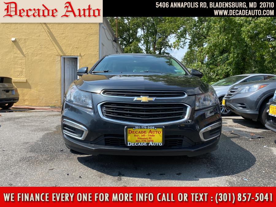 2015 Chevrolet Cruze 4dr Sdn Man 1LT, available for sale in Bladensburg, Maryland | Decade Auto. Bladensburg, Maryland