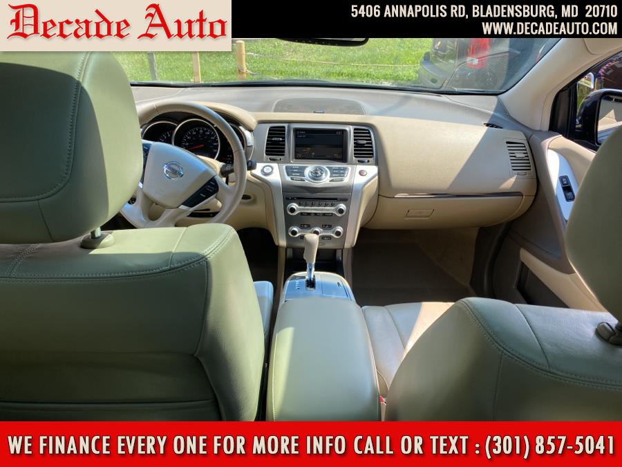 Used Nissan Murano AWD 4dr SL 2011 | Decade Auto. Bladensburg, Maryland Used Nissan Murano AWD 4dr SL 2011 | Decade Auto. Bladensburg, Maryland