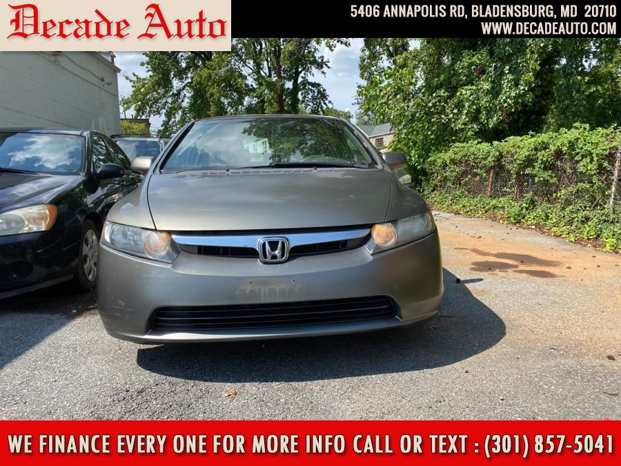 Used Honda Civic Sdn LX AT 2006 | Decade Auto. Bladensburg, Maryland Used Honda Civic Sdn LX AT 2006 | Decade Auto. Bladensburg, Maryland