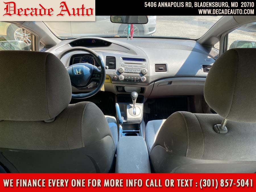 Used Honda Civic Sdn LX AT 2006 | Decade Auto. Bladensburg, Maryland Used Honda Civic Sdn LX AT 2006 | Decade Auto. Bladensburg, Maryland