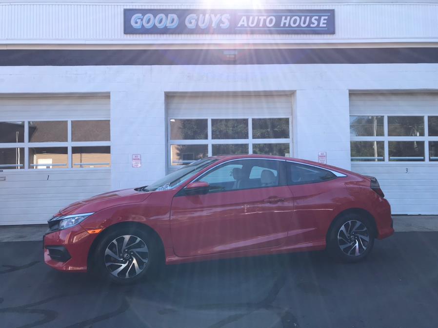 Used Honda Civic Coupe LX-P CVT 2017 | Good Guys Auto House. Southington, Connecticut Used Honda Civic Coupe LX-P CVT 2017 | Good Guys Auto House. Southington, Connecticut