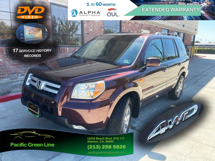 Used Honda Pilot 4WD 4dr EX-L 2008 | Pacific Green Line. Lake Forest, California