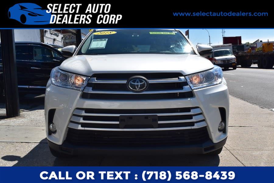 Used Toyota Highlander XLE V6 AWD (Natl) 2018 | Select Auto Dealers Corp. Brooklyn, New York Used Toyota Highlander XLE V6 AWD (Natl) 2018 | Select Auto Dealers Corp. Brooklyn, New York