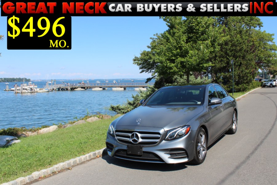 Used Mercedes-Benz E-Class E 300 Luxury 4MATIC Sedan 2017 | Great Neck Car Buyers & Sellers. Great Neck, New York
