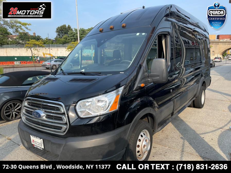 Used Ford Transit Passenger Wagon T-350 148" EL High Roof XLT Sliding RH Dr DRW 2019 | 26 Motors Queens. Woodside, New York Used Ford Transit Passenger Wagon T-350 148" EL High Roof XLT Sliding RH Dr DRW 2019 | 26 Motors Queens. Woodside, New York