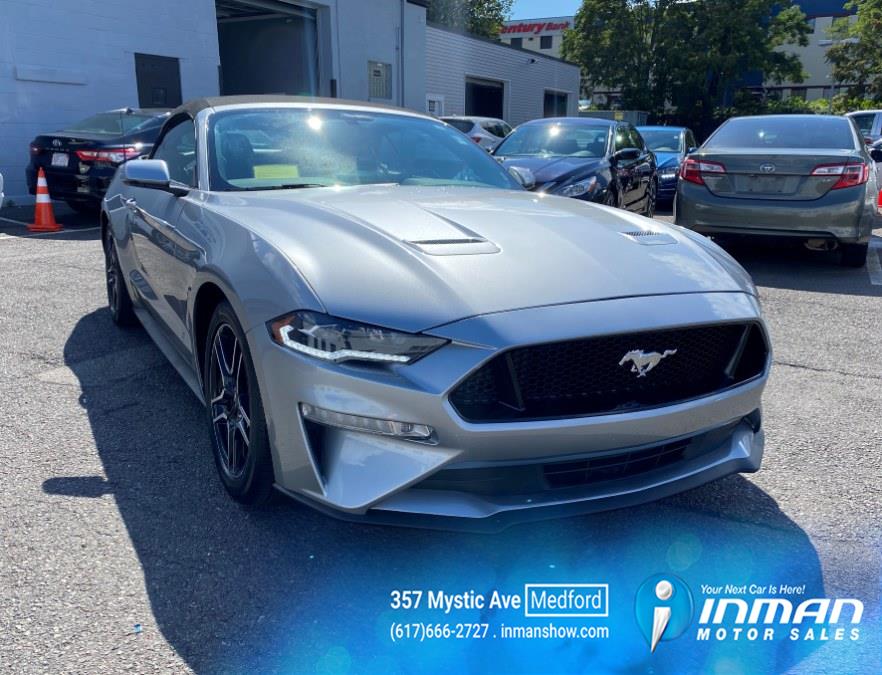 Used Ford Mustang EcoBoost Convertible 2020 | Inman Motors Sales. Medford, Massachusetts Used Ford Mustang EcoBoost Convertible 2020 | Inman Motors Sales. Medford, Massachusetts