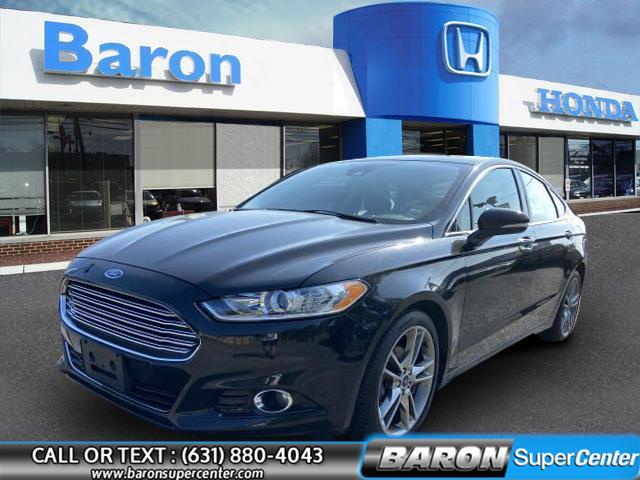 2013 Ford Fusion Titanium, available for sale in Patchogue, New York | Baron Supercenter. Patchogue, New York