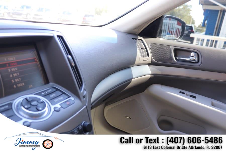 Used Infiniti G37 Sedan 4dr Journey RWD 2013 | Jimmy Motor Car Company Inc. Orlando, Florida Used Infiniti G37 Sedan 4dr Journey RWD 2013 | Jimmy Motor Car Company Inc. Orlando, Florida