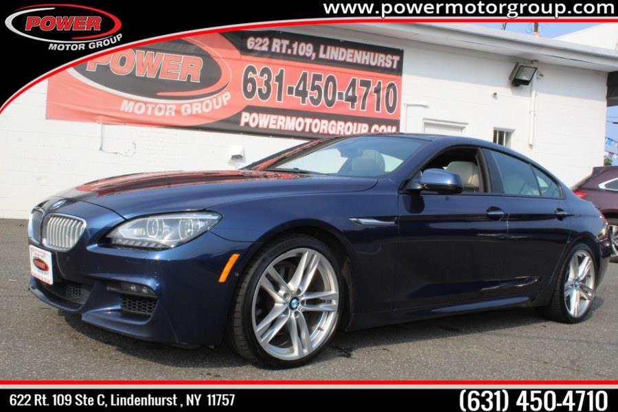 2015 BMW 6 Series 4dr Sdn 650i xDrive AWD Gran Coupe, available for sale in Lindenhurst, New York | Power Motor Group. Lindenhurst, New York