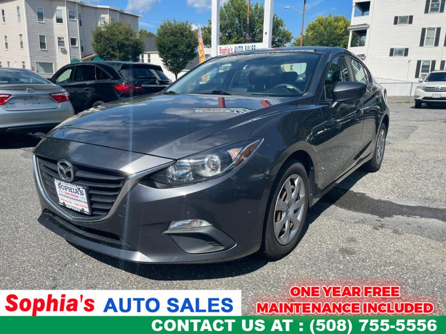 Used Mazda Mazda3 4dr Sdn Auto i Sport 2015 | Sophia's Auto Sales Inc. Worcester, Massachusetts