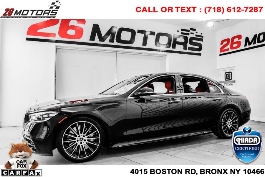 Used Mercedes-Benz S-Class S 580 4MATIC Sedan 2021 | 26 Motors Corp. Bronx, New York Used Mercedes-Benz S-Class S 580 4MATIC Sedan 2021 | 26 Motors Corp. Bronx, New York