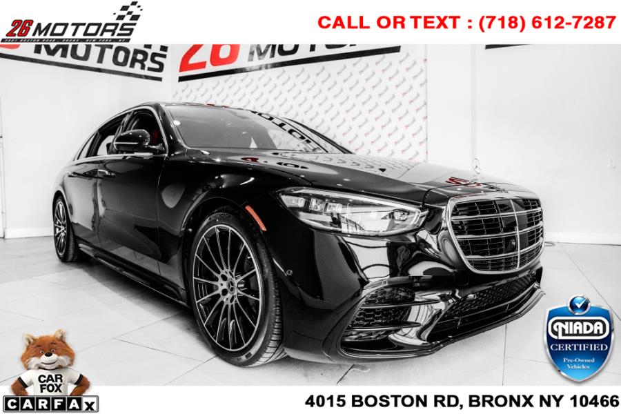 Used Mercedes-Benz S-Class S 580 4MATIC Sedan 2021 | 26 Motors Corp. Bronx, New York Used Mercedes-Benz S-Class S 580 4MATIC Sedan 2021 | 26 Motors Corp. Bronx, New York