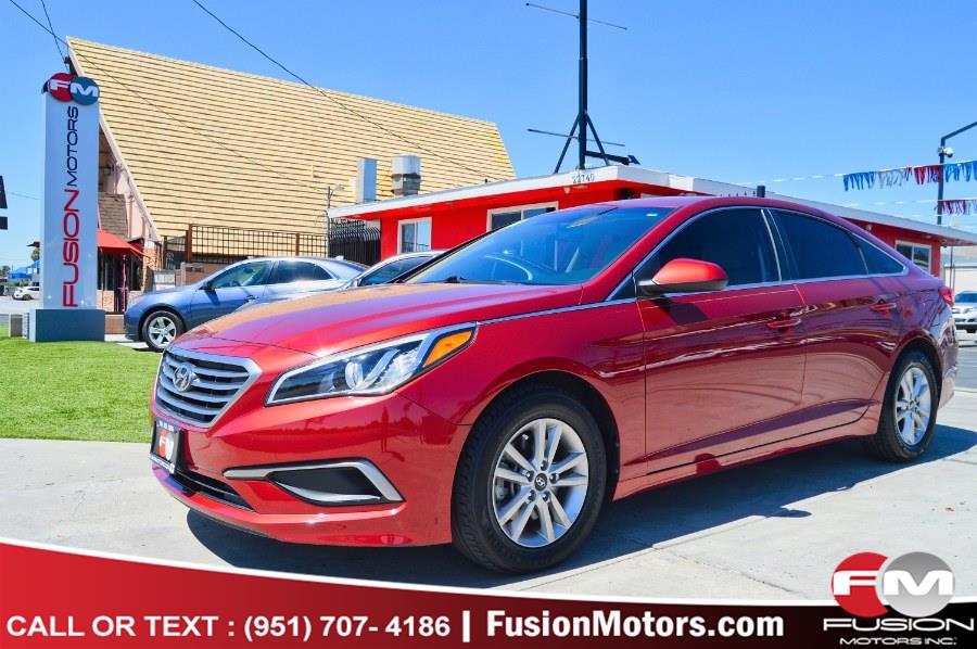 2016 Hyundai Sonata 4dr Sdn 2.4L SE, available for sale in Moreno Valley, California | Fusion Motors Inc. Moreno Valley, California
