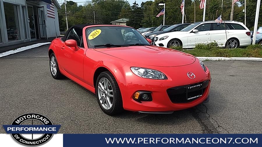 2015 Mazda MX-5 Miata 2dr Conv Man Sport, available for sale in Wilton, Connecticut | Performance Motor Cars Of Connecticut LLC. Wilton, Connecticut