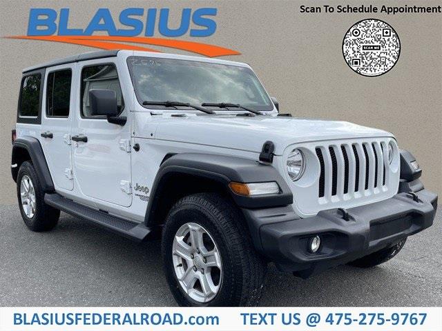 Used Jeep Wrangler Unlimited Sport 2018 | Blasius Federal Road. Brookfield, Connecticut Used Jeep Wrangler Unlimited Sport 2018 | Blasius Federal Road. Brookfield, Connecticut
