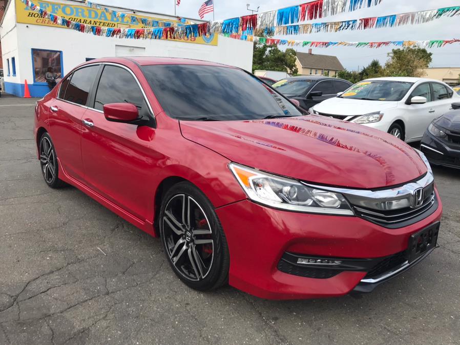 Used Honda Accord Sedan 4dr I4 CVT Sport 2016 | Affordable Motors Inc. Bridgeport, Connecticut Used Honda Accord Sedan 4dr I4 CVT Sport 2016 | Affordable Motors Inc. Bridgeport, Connecticut